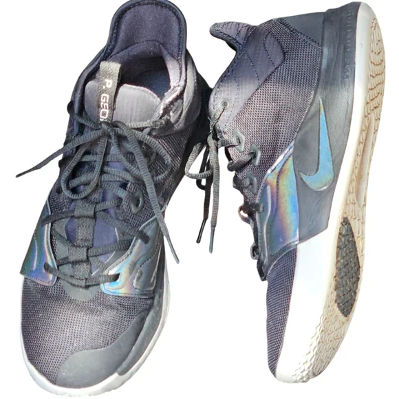 Nike | Shoes | Nike Pg 3 Nasa Black Iridescent Size  display picture 2